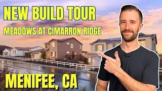 NEW BUILD TOUR | Meadows at Cimarron Ridge | Living in Menifee