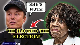 Maxine Waters JUST ENDED HER CAREER by PUBLICLY IMPLICATING Elon Musk!