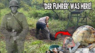 Digging up WW2 Relics at a forgotten Nazi Headquarters