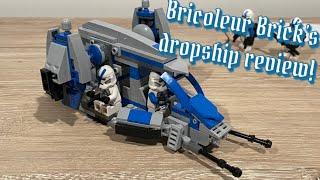 Reviewing Bricoleur Brick’s 501st dropship!