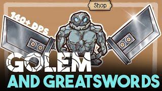 Have You Ever Seen a Golem With Two Greatswords? | Backpack Battles