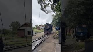 A slow ride through heaven’s backyard. ️ #shortsviral ￼#toytrain #ooty #travel #winter #clouds