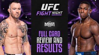 UFC Fight Night: Covington vs. Buckley Full Card Review and Results