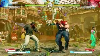 Streetfighter 5 Rashid Vs Nash