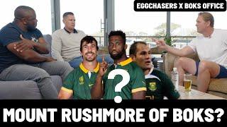 EGGCHASERS x BOKS OFFICE | MOUNT RUSHMORE OF SPRINGBOKS?