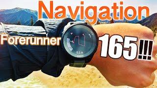 Garmin Forerunner 165 | Maps, Navigation and GPX Routes! 