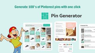 PinGenerator Review: Appsumo Lifetime Deal & Walkthrough Video - Automated Pinterest Marketing