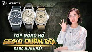 Seiko 5 Field Sports quân đội 2024: Đồng hồ đáng mua nhất năm