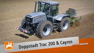 Doppstadt Trac 200 with Cayros mounted reversible plough | AMAZONE