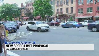 New speed limit proposal in Saratoga Springs