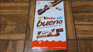 Costco Sale Item Review Kinder Bueno Crispy and Creamy Chocolate Bar Taste Test