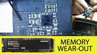 Memory Chip WEAR OUT - Samsung 970 EVO SSD - Data Recovery