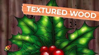 Pigment Tips : Textured Wood | Coloring App Tips and Tricks | ONLINE COLORING TUTORIAL