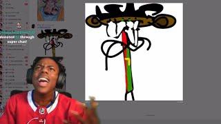 IShowSpeed's Shortest FAN ART Reaction 