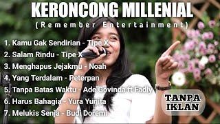 KUMPULAN LAGU POP VERSI KERONCONG || COCOK BUAT TEMAN SANTAI || REMEMBER ENTERTAINMENT