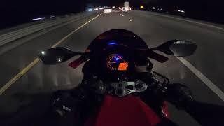 Night cruise-CBR 1000RR