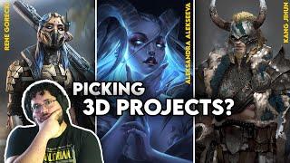 How to pick a 3D project?