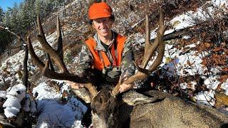 MONTANA GIANT!!! Late Season Mule Deer Hunt - Stuck N The Rut 180