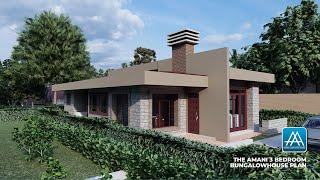 The Amani 3 Bedroom Bungalow House Plan