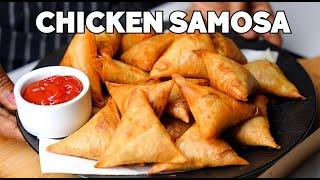 They disappear in 1 minute! So easy and delicious! Chicken Samosa!