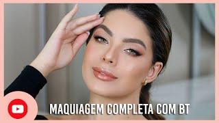 MAQUIAGEM COMPLETA COM LINHA BRUNA TAVARES | PALETA MARBLE