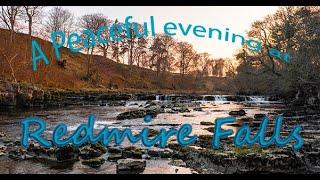 WENSLEYDALE Yorkshire dales! Redmire Falls....THE SOUND OF WATER!