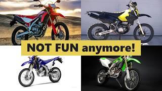 What is the best Lightweight dual sport Motorcycle and why I sold my Honda CRF250L.