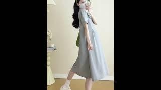 922 캐주얼 여름 임산부 임부복 빅사이즈 스커트