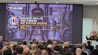 Lt Gen David Francis CG USACIMT Remarks at AUSA Holistic Health - Resilient Soldier Conf DC 030525