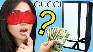 BUYING FROM GUCCI BLINDFOLDED + UNBOXING / HAUL