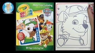 Crayola Color Wonder Paw Patrol Coloring Book Speed Color - Family Toy Report