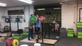 Zach 123 x 2 Front Squat