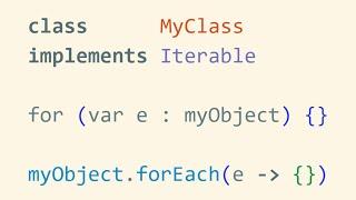 My Java class implements Iterable interface (Iterator Design Pattern)