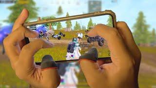 WORLD No1 mobile player is back  5 fnger iphone 14 pro max handcam | PUBG MOBILE