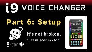 i9 Voice Changer PART 6: Mic & Speaker Connection Guide  #cosplay