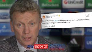 David Moyes says Manchester United must improve in a number of areas