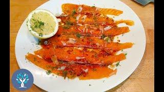 Mouthwatering salmon carpaccio: best Italian recipe