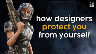 How Game Designers Protect Players From Themselves