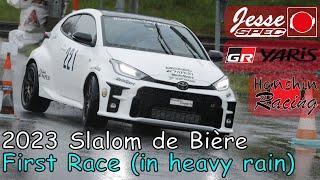 My First Official Race with my Toyota GR Yaris GXPA16: Slalom de Bière 2023! Race Footage inside!