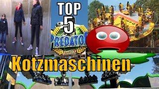 Top 5 heftige Rundkarussells [Kotzmaschinen]