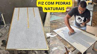 TRANSFORME BANCADAS  O PISO E PAREDE ESCADAS COM 1 PRODUTO MUITO  FÁCIL