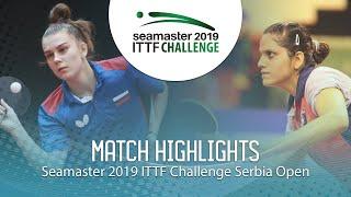 Daria Shadrina vs Pooja Sahasrabudhe | 2019 ITTF Challenge Serbia Open (Group)