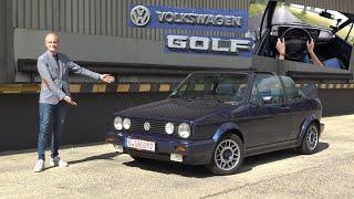 VW Golf I Cabrio im Gebrauchtwagentest - Das Erdbeerkörbchen! - Review Kaufberatung - 1.8