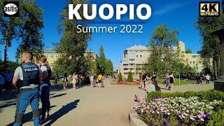 Kuopio City Summer Walk 2022 - Finland's second-most densely populated city