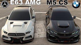 2024 Mercedes E63 AMG / BMW M5 CS // MODIFIED