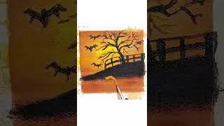  Mesmerizing Halloween Acrylic Art | Satisfying Creative Relaxation ️ #acrylicart #ViralArtTrends