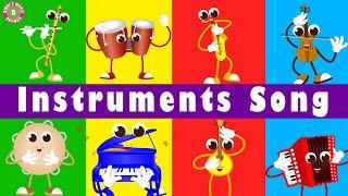 Instruments Song | Toddler Rhymes | Educational Kids Song | Bindi's Music & Rhymes