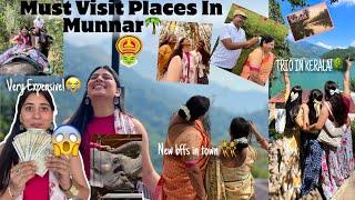 Must Visit Places In Munnar| Elephant Ride, Tea Garden, Kundala Dam #munnar