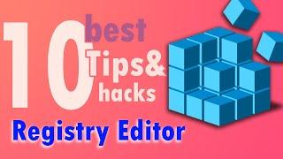 10 AMAZING REGISTRY EDITOR TIPS you probably DON'T KNOW