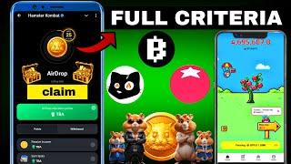 Tomarket Big Update | Hamster Kombat Criteria | Cats Listing | #hamsterkombat #tomarkertlisting